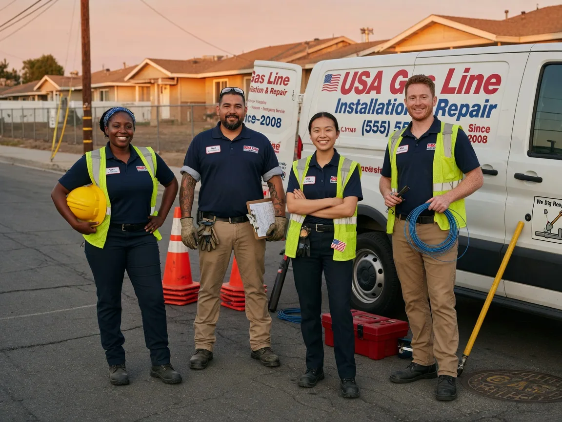 Gas Line Installation company in Faith, SD